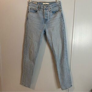 Levi’s Light Blue Wedgie Iconic Fit Jeans Size 25